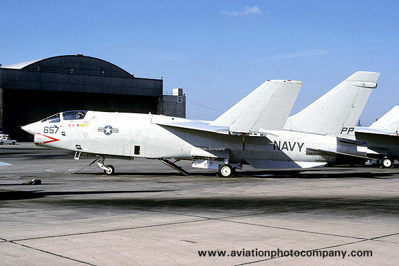 US Navy VFP-63 Chance RF-8G Crusader 145622/PP-657 (1981)