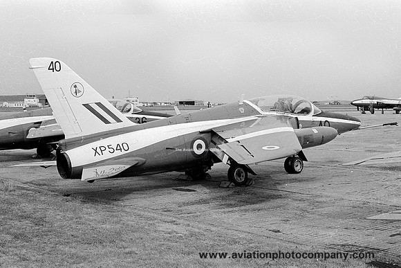 RAF 4 FTS Folland Gnat T.1 XP540/40 (1977)