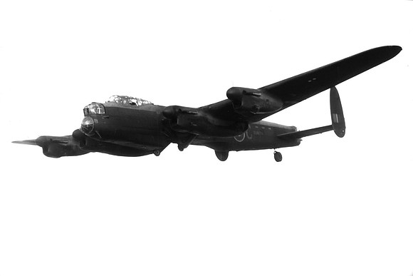 RAF 617 Squadron Avro Lancaster B.I ED817/AJ-C Air to Air