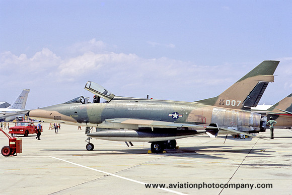 USAF Louisiana ANG North American F-100D Super Sabre 56-3007 (1972)