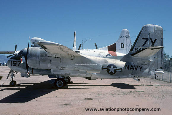 US Navy Grumman S-2F Tracker 136468 at the Pima County Museum (1984)