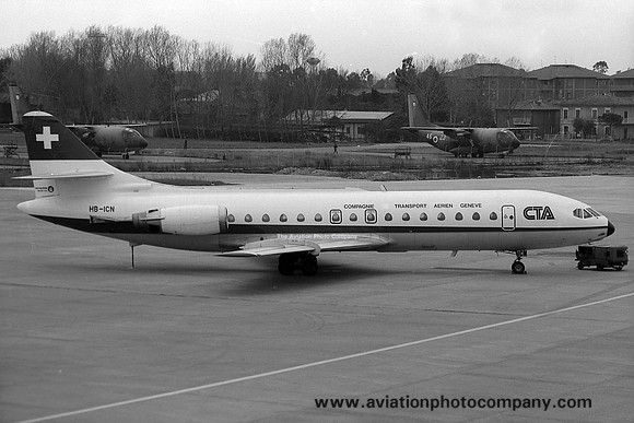 CTA Compagnie de Transport Aerien Sud Aviation SE-210 Caravelle 10R HB-ICN