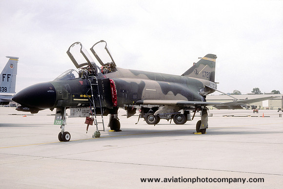 USAF Georgia ANG 128 TFS McDonnell F-4D Phantom 66-7720 (1985)