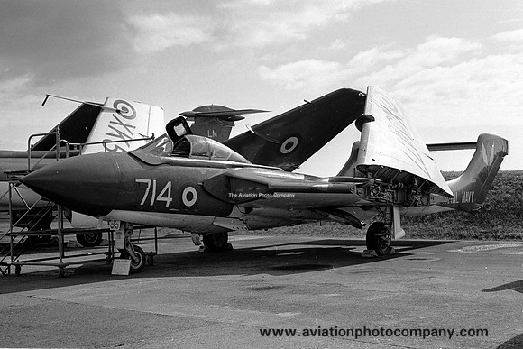 Royal Navy AES Arbroath De Havilland Sea Vixen FAW.1 XJ477/VL714 (1967)
