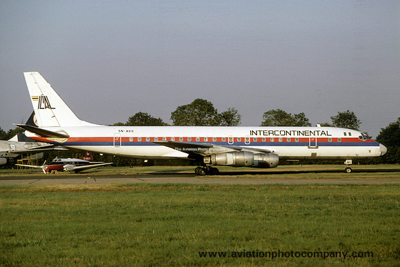 Intercontinental Airlines Douglas DC-8-52 5N-AVS (1985)