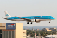 KLM Cityhopper Embraer E195-E2 PH-NXA at London Heathrow (2022)