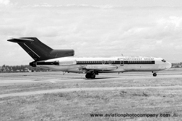 Northwest Orient Boeing 727-51 N478US (1974)