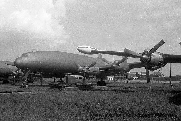 Lockheed L-1049G Super Constellation PH-LKP at Amsterdam Schiphol