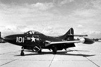 US Navy Grumman F-9B Cougar 123685/L-101