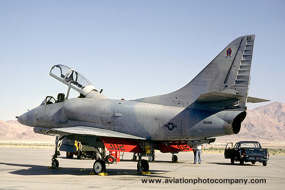 US Navy VF-43 Douglas TA-4F Skyhawk 154292/302 (1980)