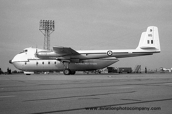 RAF 114 Squadron AWA Argosy C.1 XN815 (1966)