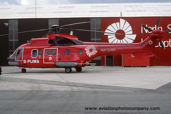 North Scottish Aerospatiale AS.332L Super Puma G-PUMB (1984)