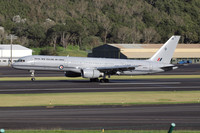 RNZAF 40 Squadron Boeing 757-2K2 NZ7571 at Lajes (2024)