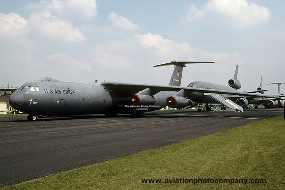 USAF Tennessee ANG 155 AS Lockheed C-141C Starlifter 67-0024 at RAF Cottesmore (2001)