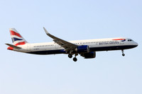 British Airways Airbus A321-251NX G-NEOT (2022)