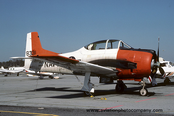 US Navy North American T-28B Trojan 138331/N5442X (1985)
