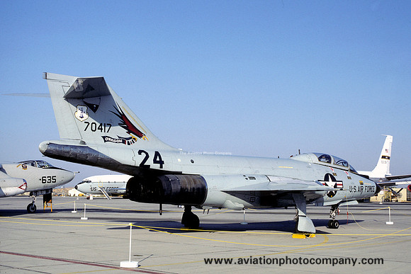 USAF Oregon ANG 123 FIS McDonnell F-101B Voodoo 57-0417 (1980)