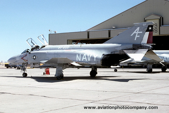 US Navy VF-202 McDonnell F-4N Phantom 150476/AF207 (1980)