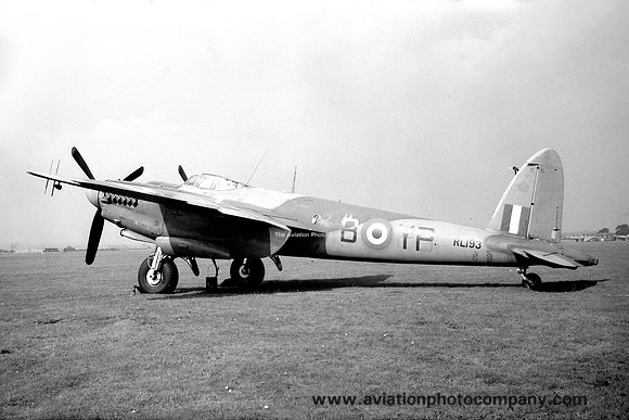 RAF 23 Squadron De Havilland Mosquito NF.36 RL193/YP-B