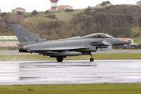 RAF 6 Squadron BAE Typhoon FGR.4 ZK378 at Lajes (2025)