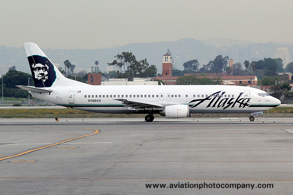 Alaska Airlines Boeing 737-400 N788AS at Los Angeles IAP (2014)