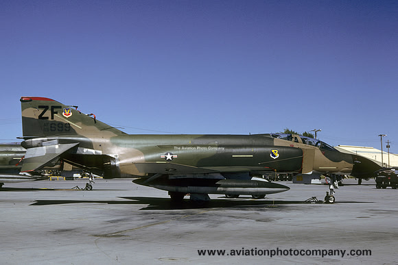 USAf 31 TFW 307 TFS McDonnell F-4D Phantom 65-0699/ZF (1980)