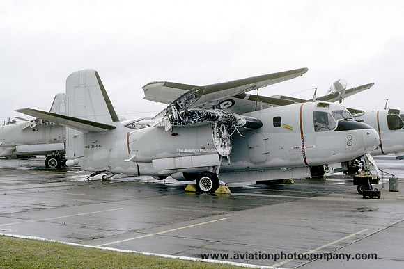 Royal Australian Navy Grumman S-2G Tracker N12-153600 stored at Nowra (1986)
