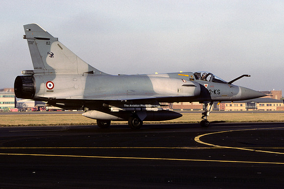 French Air Force EC2/12 Dassault Mirage 2000C 82/12-KS at RAF Waddington (2003)