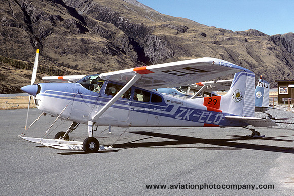 Mount Cook Airlines Cessna 185 Skywagon ZK-ELQ (1979)