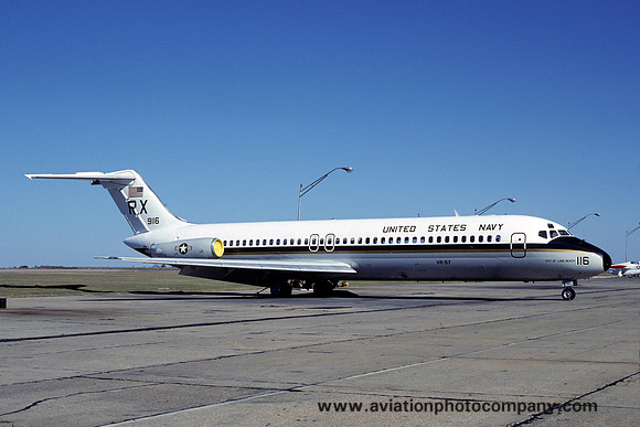 US Navy VR-57 Douglas C-9B 159116/RX (1980)