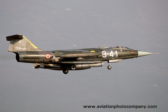 Italian Air Force 3 Stormo Lockheed F-104G Starfighter MM6559/3-41 (1985)