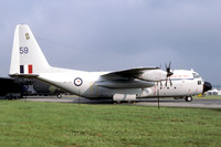 RAAF 37 Squadron Lockheed C-130E Hercules A97-159 (1987)