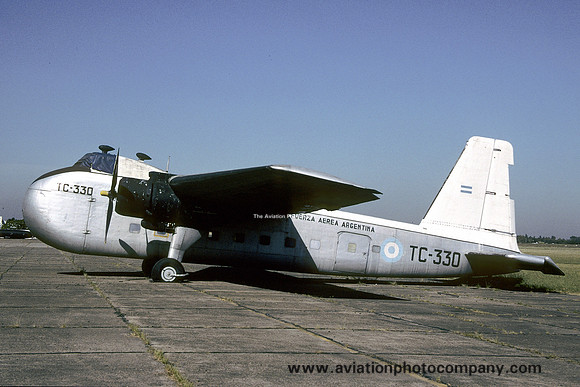 Argentinian Air Force Bristol 170 TC-330 displayed at Museo Nacional de Aeronautica (2004)