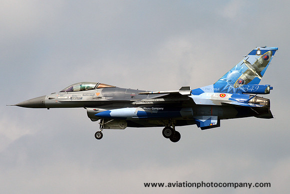 Belgian Air Force 349 Sml GD F-16AM FA-110 at Kleine Brogel (2013)