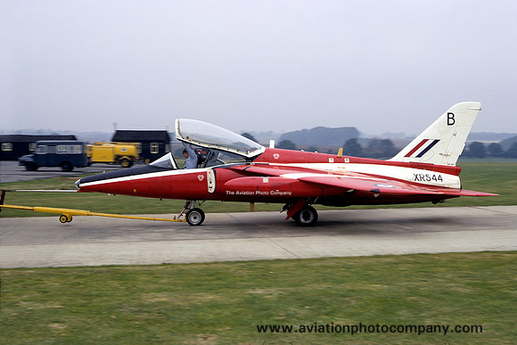 RAF CFS Folland Gnat T.1 XR544/B (1972)
