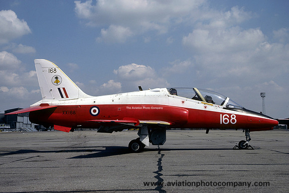 RAF 4 FTS Hawker Siddeley Hawk T.1 XX168 (1985)
