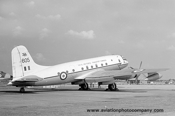 RAF 24 Squadron Handley Page Hastings C.1A TG605 (1968)