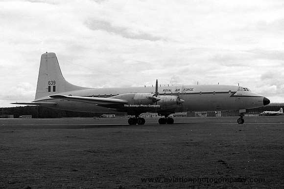 RAF 99/511 Squadron Bristol Britannia C.1 XL639 (1972)