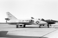 USAF 84 FIS Convair F-106A Delta Dart 57-2476 at Edwards AFB (1974)