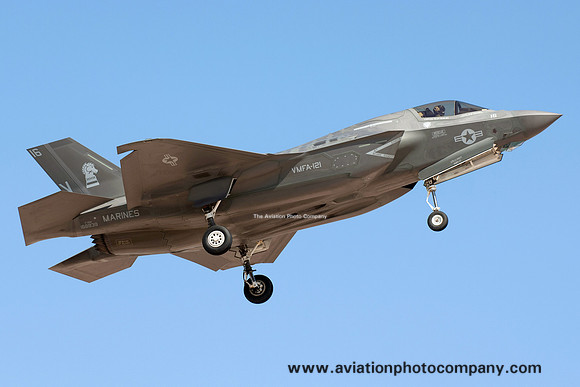 US Marines VMFA-121 Lockheed F-35B 168839/VK-16 at MCAS Yuma (2016)