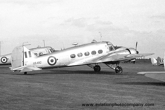 RAF Avro Anson T.21 VS492