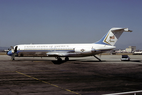 USAF 89 MAW Douglas VC-9B 73-1682 at San Francisco IAP (1979)