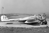 RAF 3/4 CAACU De Havilland Vampire FB.5 VZ304/24 (1959)