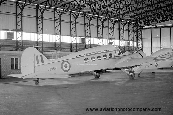RAF Air Support Command Avro Anson C.19 VV958