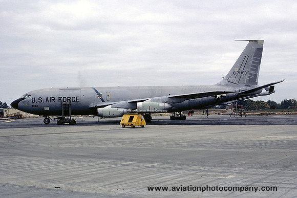 USAF 7 BW Boeing KC-135A 57-1493 (1972)