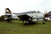 Royal Navy Fairey Gannet AEW.3 XP226 displayed at the Newark Air Museum (1996)
