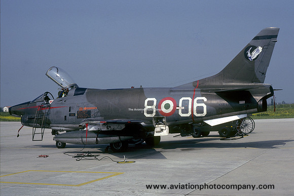Italian Air Force 8 Stormo FIAT G-91Y MM6441/8-06 (1986)
