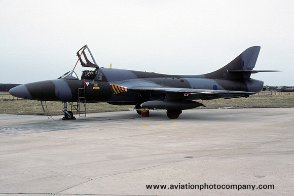 RAF 237 OCU Hawker Hunter T.7 XL614 (1994)