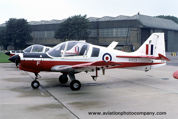 RAF 1 FTS SAL Bulldog T.1 XX523/F (1987)