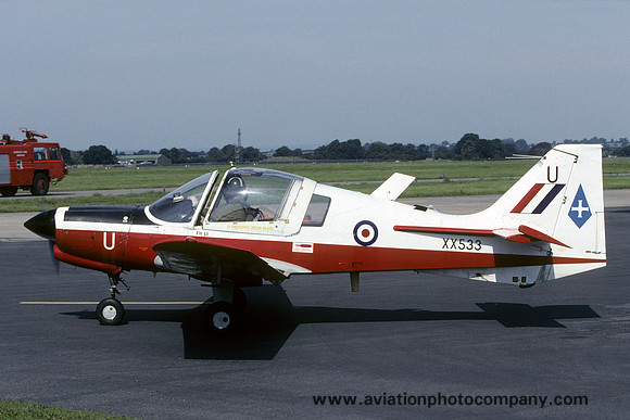 RAF Northumbrian UAS SAL Bulldog T.1 XX533/U (2000)